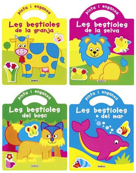 BESTIOLES..., LES PINTA I ENGANXA | 9788430563210 | SUSAETA, EQUIPO | Galatea Llibres | Llibreria online de Reus, Tarragona | Comprar llibres en català i castellà online