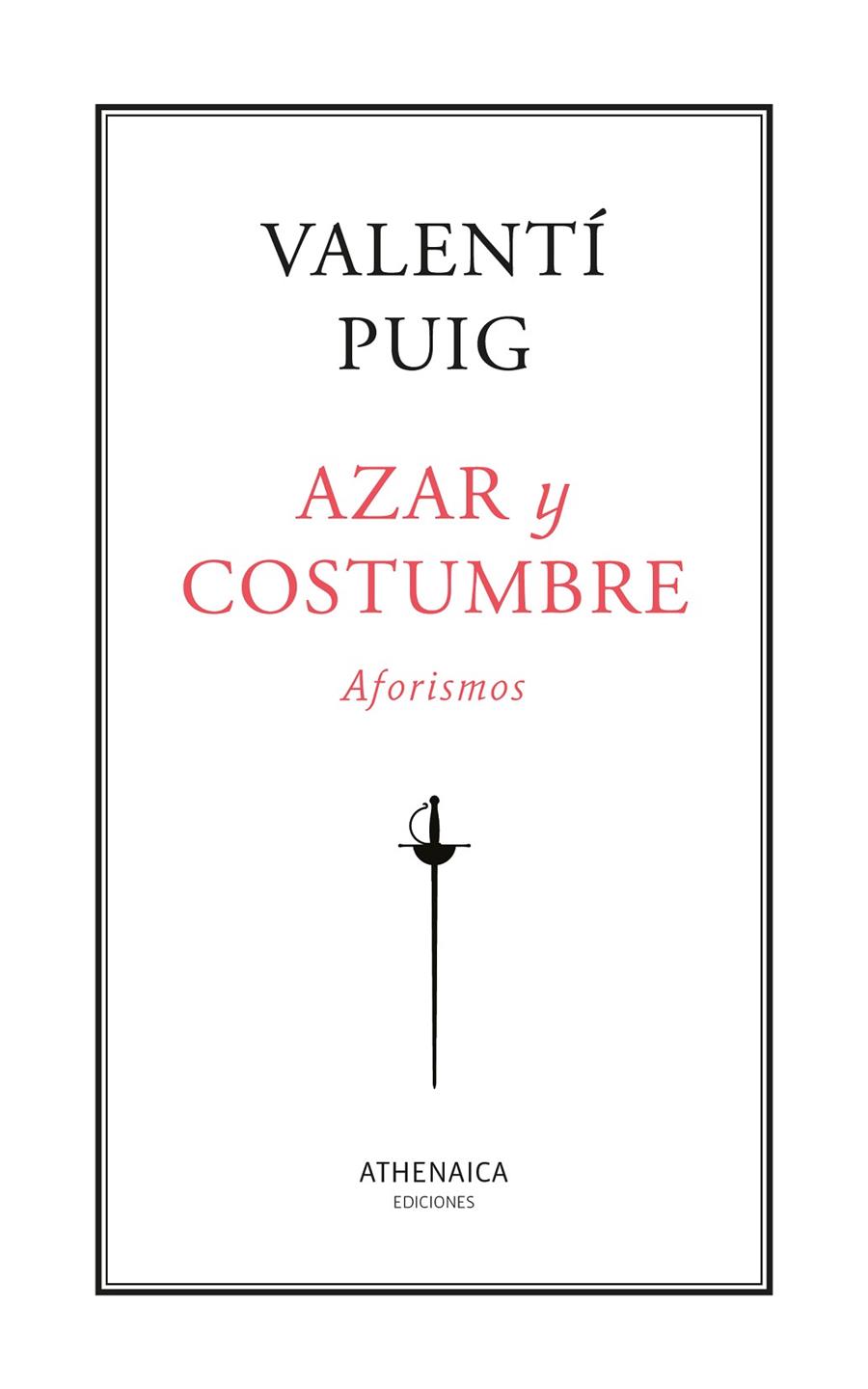 AZAR Y COSTUMBRE | 9788416770557 | PUIG, VALENTÍ | Galatea Llibres | Librería online de Reus, Tarragona | Comprar libros en catalán y castellano online