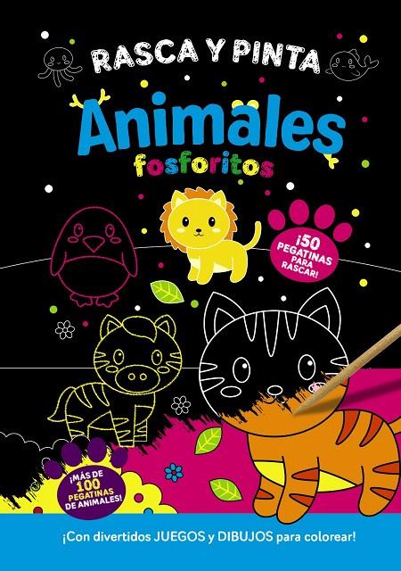 RASCA Y PINTA ANIMALES FOSFORITOS | 9788469641408 | VARIOS AUTORES | Galatea Llibres | Llibreria online de Reus, Tarragona | Comprar llibres en català i castellà online