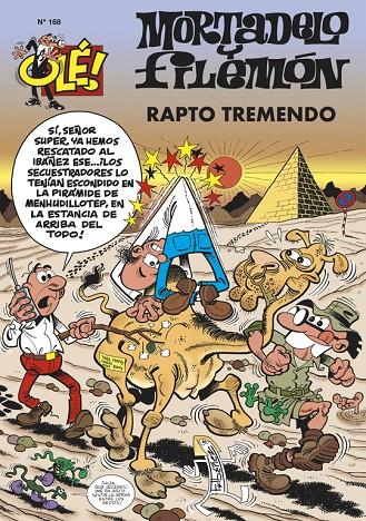 RAPTO TREMENDO. MORTADELO Y FILEMON, 168 | 9788466612920 | IBÁÑEZ, FRANCISCO | Galatea Llibres | Librería online de Reus, Tarragona | Comprar libros en catalán y castellano online