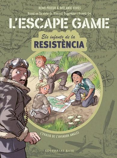 ESCAPE GAME INFANTS DE LA RESISTÈNCIA L'EVASIÓ DE L'AVIADOR ANGLÈS | 9788418434839 | AA.VV | Galatea Llibres | Librería online de Reus, Tarragona | Comprar libros en catalán y castellano online