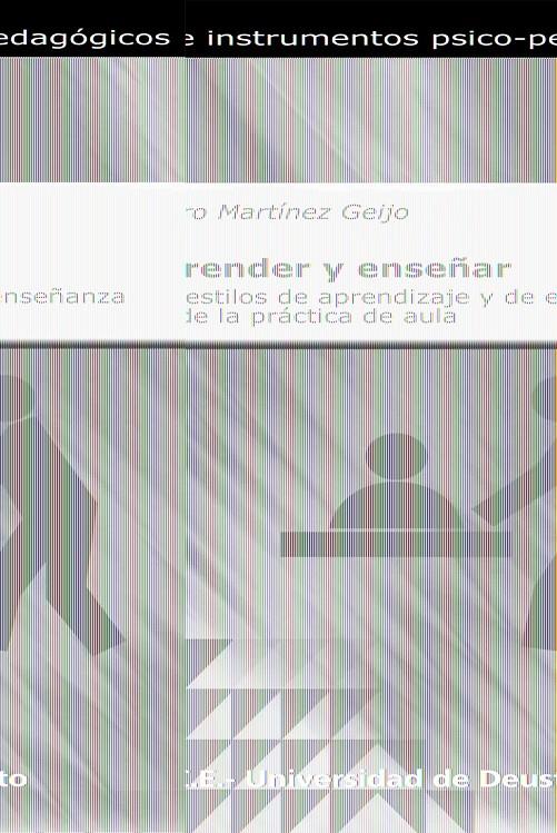 APRENDER Y ENSEÑAR. LOS ESTILOS DE APRENDIZAJE Y ENSEÑANZA DESDE LA PRACTICA DEL AULA | 9788427129207 | MARTINEZ GEIJO, PEDRO | Galatea Llibres | Llibreria online de Reus, Tarragona | Comprar llibres en català i castellà online