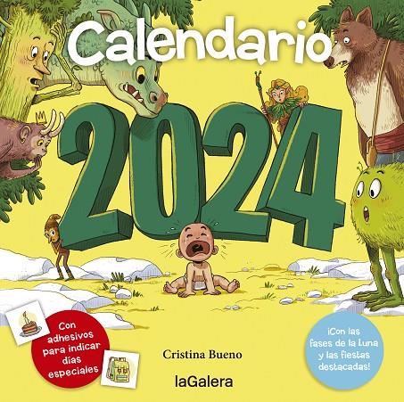 CALENDARIO CRISTIAN BUENO 2024 | 9788424674861 | BUENO, CRISTINA | Galatea Llibres | Librería online de Reus, Tarragona | Comprar libros en catalán y castellano online