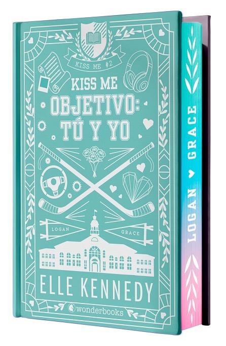OBJETIVO: TU Y YO KISS ME 2  EDICIÓN ESPECIAL EN TAPA DURA CON | 9788410425811 | KENNEDY, ELLE | Galatea Llibres | Librería online de Reus, Tarragona | Comprar libros en catalán y castellano online