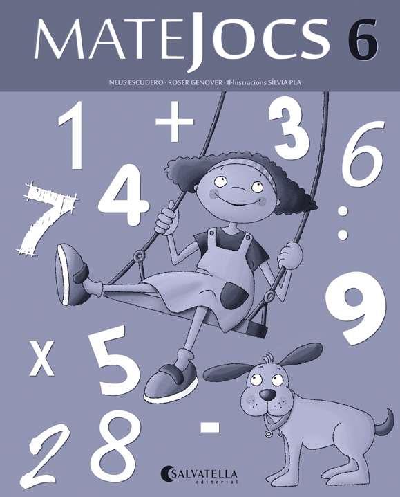 MATEJOCS 6 | 9788484127659 | GENOVER HUGUET, ROSER | Galatea Llibres | Llibreria online de Reus, Tarragona | Comprar llibres en català i castellà online