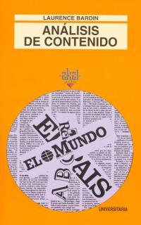 ANALISIS DE CONTENIDO | 9788476000939 | BARDIN, LAURENCE | Galatea Llibres | Librería online de Reus, Tarragona | Comprar libros en catalán y castellano online
