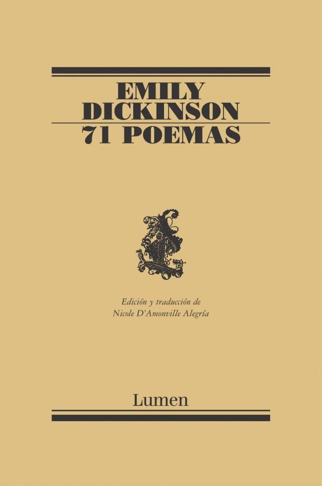 71 POEMAS | 9788426428707 | DICKINSON, EMILY | Galatea Llibres | Librería online de Reus, Tarragona | Comprar libros en catalán y castellano online