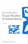 PASO FILOSOFICO DE ROLAND BARTHES | 9789505187188 | MILNER, JEAN-CLAUDE | Galatea Llibres | Llibreria online de Reus, Tarragona | Comprar llibres en català i castellà online