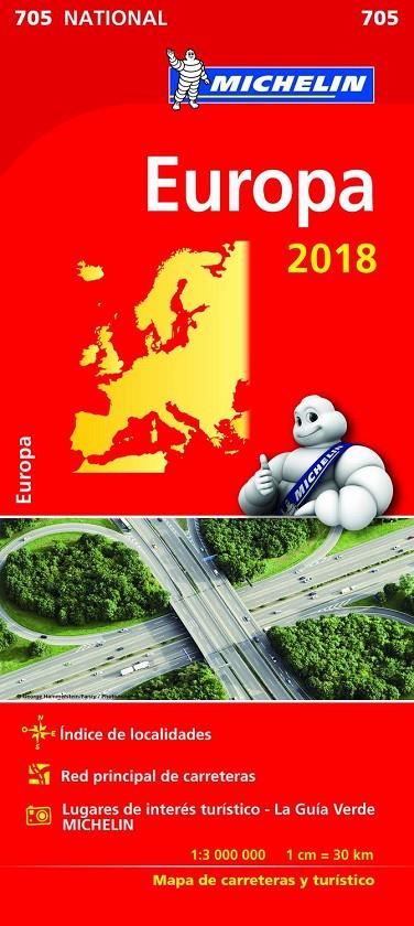 MAPA NACIONAL EUROPA 1:3.000.000 | 9782067228634 | Galatea Llibres | Librería online de Reus, Tarragona | Comprar libros en catalán y castellano online