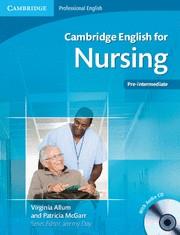 CAMBRIDGE ENGLISH FOR NURSING PRE-INTERMEDIATE STUDENT'S+CD | 9780521141338 | Galatea Llibres | Librería online de Reus, Tarragona | Comprar libros en catalán y castellano online