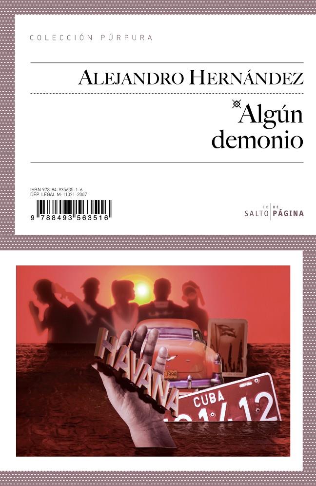 ALGUN DEMONIO | 9788493563516 | HERNANDEZ, ALEJANDRO | Galatea Llibres | Librería online de Reus, Tarragona | Comprar libros en catalán y castellano online