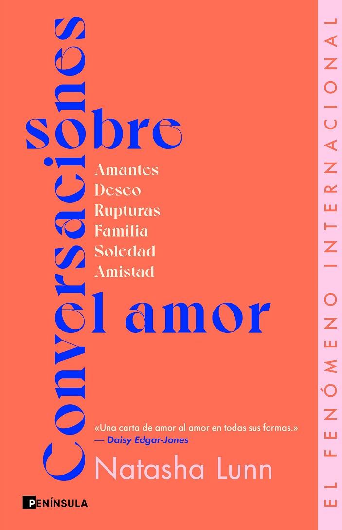 CONVERSACIONES SOBRE EL AMOR | 9788411004473 | LUNN, NATASHA | Galatea Llibres | Librería online de Reus, Tarragona | Comprar libros en catalán y castellano online