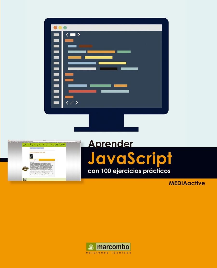 APRENDER JAVASCRIPT CON 100 EJERCICIOS PRÁCTICOS | 9788426722133 | Galatea Llibres | Llibreria online de Reus, Tarragona | Comprar llibres en català i castellà online