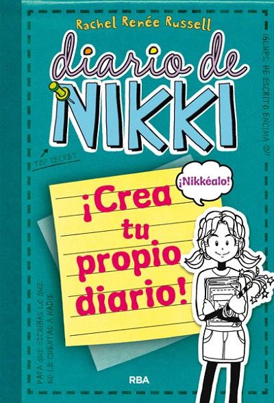 DIARIO DE NIKKI. CREA TU PROPIO DIARIO (FORMATO GRANDE) | 9788427203709 | RENEE RUSSELL, RACHEL | Galatea Llibres | Llibreria online de Reus, Tarragona | Comprar llibres en català i castellà online