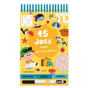 45 JOCS PER A LES VACANCES! | 9782733870952 | POTARD, CÉLINE | Galatea Llibres | Librería online de Reus, Tarragona | Comprar libros en catalán y castellano online