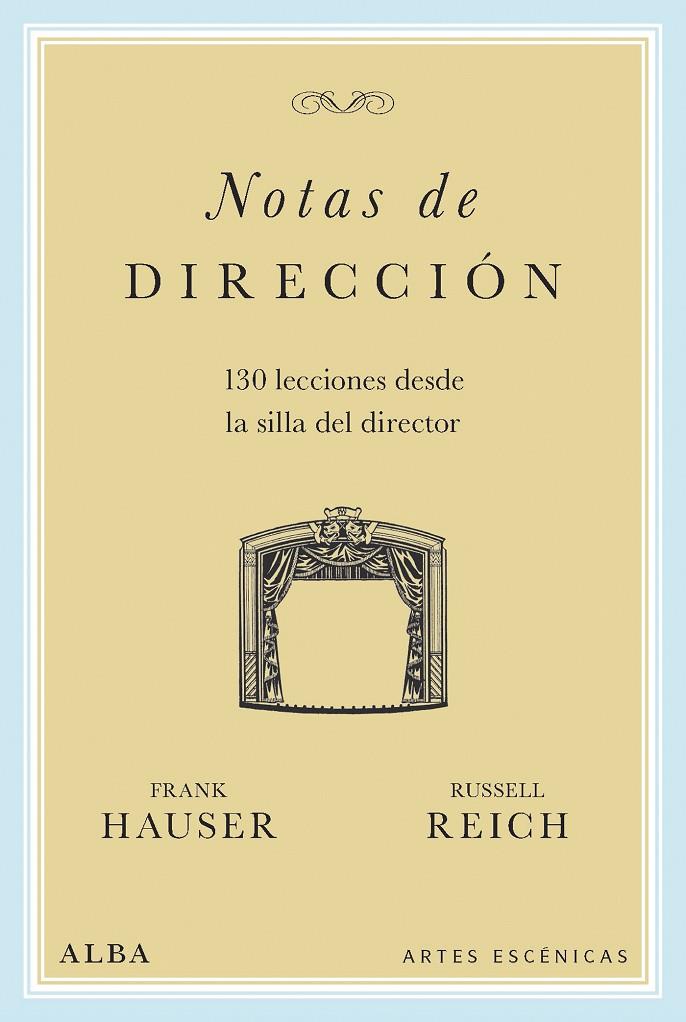 NOTAS DE DIRECCIÓN | 9788490653272 | HAUSER, FRANK/REICH, RUSSELL | Galatea Llibres | Librería online de Reus, Tarragona | Comprar libros en catalán y castellano online