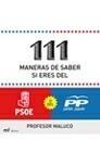 111 MANERAS DE SABER SI SOY DEL PSOE O DEL PP | 9788427035430 | PROFESOR MALUCO | Galatea Llibres | Librería online de Reus, Tarragona | Comprar libros en catalán y castellano online