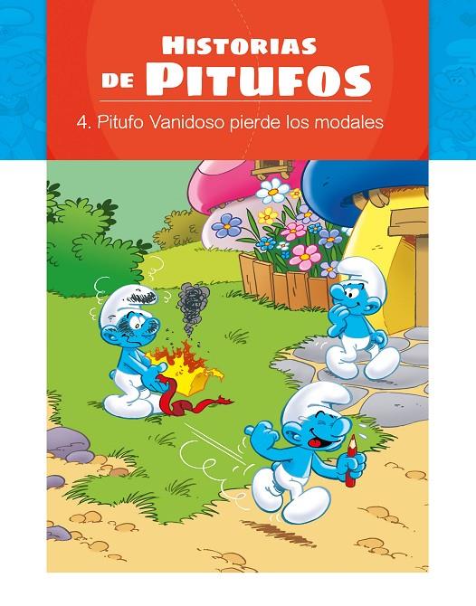 EL PITUFO VANIDOSO PIERDE LAS FORMAS.  HISTORIAS DE PITUFOS | 9788491202844 | © PEYO | Galatea Llibres | Llibreria online de Reus, Tarragona | Comprar llibres en català i castellà online