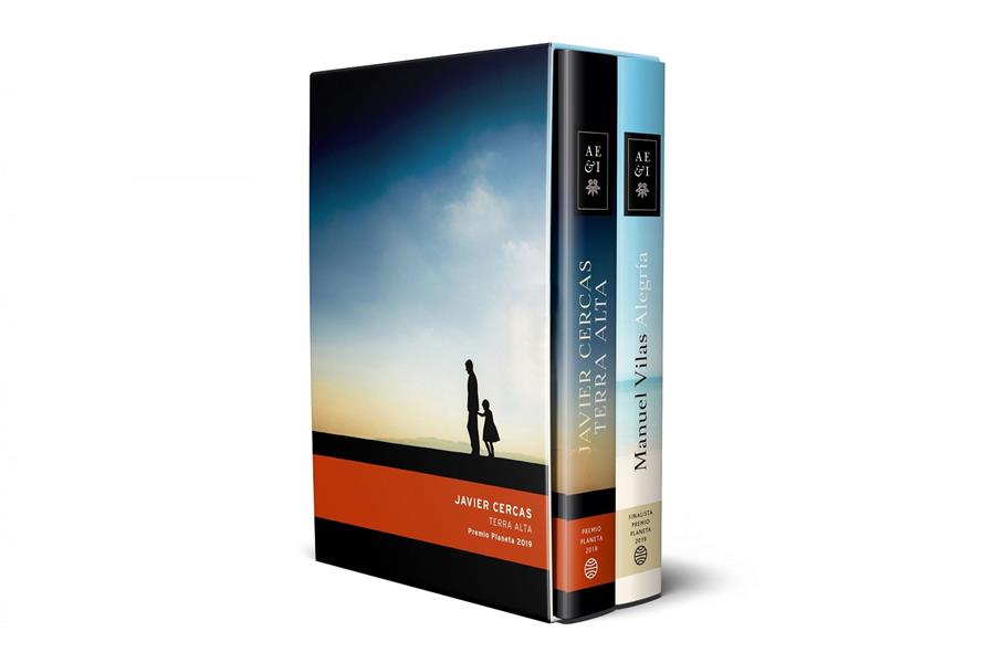ESTUCHE PREMIO PLANETA 2019 TERRA ALTA + ALEGRIA | 9788408217862 | CERCAS, JAVIER/VILAS, MANUEL | Galatea Llibres | Llibreria online de Reus, Tarragona | Comprar llibres en català i castellà online