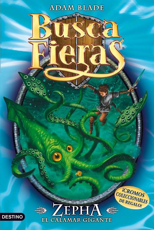 BUSCAFIERAS 7 ZEPHA, EL CALAMAR GIGANTE | 9788408092919 | BLADE, ADAM | Galatea Llibres | Librería online de Reus, Tarragona | Comprar libros en catalán y castellano online