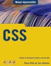 CSS | 9788441526938 | PEÑA DE SAN ANTONIO, ÓSCAR | Galatea Llibres | Librería online de Reus, Tarragona | Comprar libros en catalán y castellano online