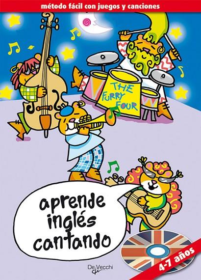 APRENDE INGLES CANTANDO (INCLUYE CD) 4-7 AÑOS | 9788431550646 | OBRA COLECTIVA DVE | Galatea Llibres | Librería online de Reus, Tarragona | Comprar libros en catalán y castellano online