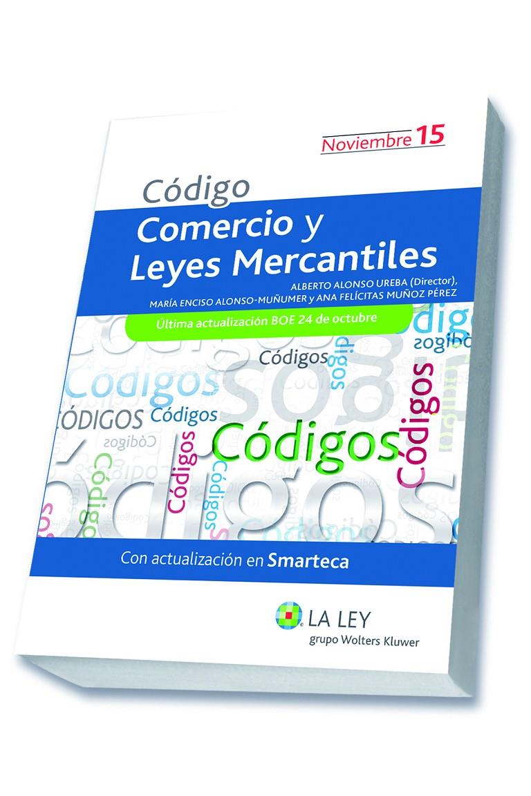 CÓDIGO COMERCIO Y LEYES MERCANTILES 2015 | 9788490204450 | Galatea Llibres | Librería online de Reus, Tarragona | Comprar libros en catalán y castellano online