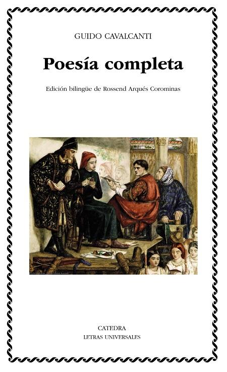 POESÍA COMPLETA | 9788437642932 | CAVALCANTI, GUIDO | Galatea Llibres | Librería online de Reus, Tarragona | Comprar libros en catalán y castellano online