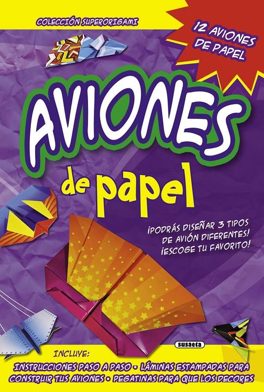 AVIONES DE PAPEL. 12 AVIONES DE PAPEL | 9788467728989 | Galatea Llibres | Librería online de Reus, Tarragona | Comprar libros en catalán y castellano online