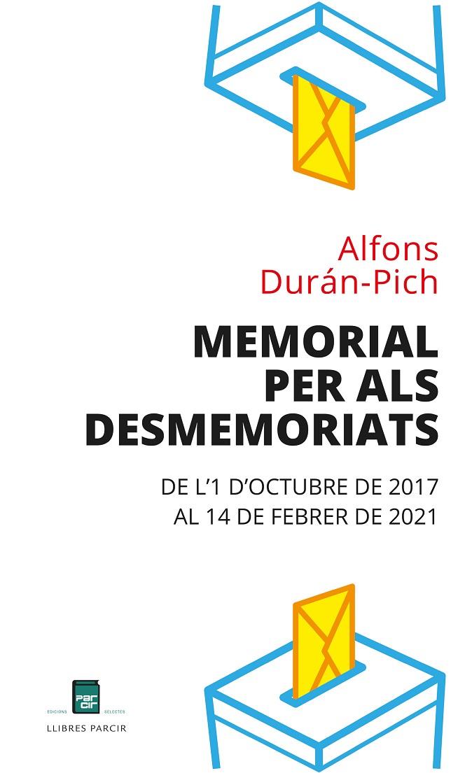 MEMORIAL PER ALS DESMEMORIATS | 9788486538989 | DURAN, ALFONS | Galatea Llibres | Librería online de Reus, Tarragona | Comprar libros en catalán y castellano online