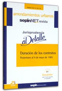 DURACION DE LOS CONTRATOS POSTERIORES AL 9 DE MAYO DE 1985 | 9788495762467 | EDITORIAL SEPIN | Galatea Llibres | Librería online de Reus, Tarragona | Comprar libros en catalán y castellano online