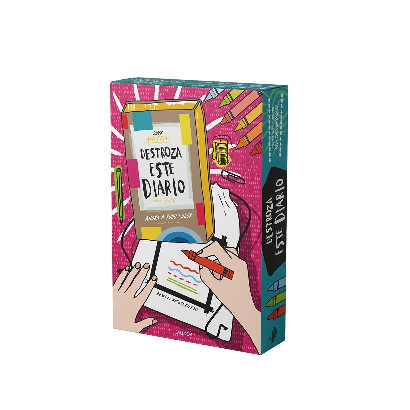 SÚPER MALETÍN DESTROZA ESTE DIARIO. AHORA A TODO COLOR | 9788449343940 | SMITH, KERI | Galatea Llibres | Llibreria online de Reus, Tarragona | Comprar llibres en català i castellà online