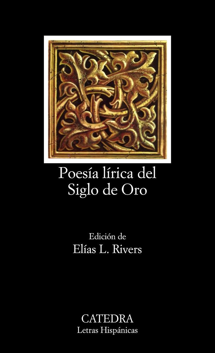POESÍA LÍRICA DEL SIGLO DE ORO | 9788437601748 | Galatea Llibres | Llibreria online de Reus, Tarragona | Comprar llibres en català i castellà online