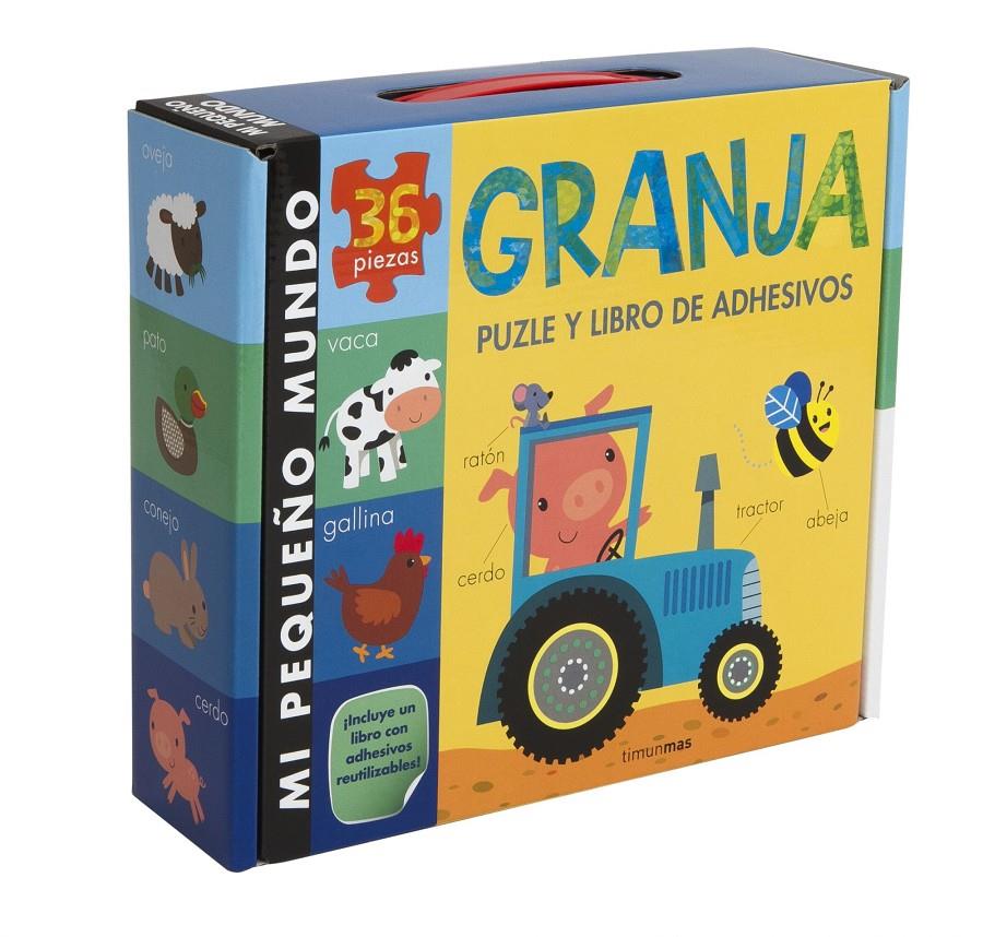 GRANJA. PUZLE Y LIBRO DE ADHESIVOS | 9788408134947 | Galatea Llibres | Librería online de Reus, Tarragona | Comprar libros en catalán y castellano online