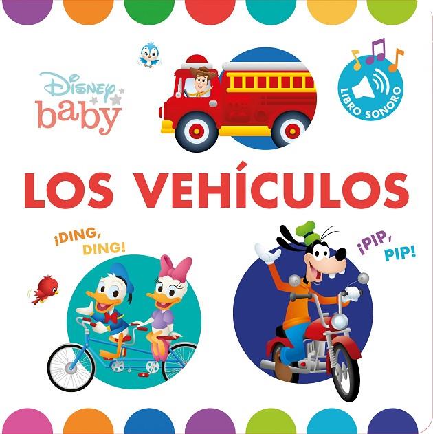 DISNEY BABY. LOS VEHÍCULOS. LIBRO CON SONIDOS | 9788417062934 | Galatea Llibres | Librería online de Reus, Tarragona | Comprar libros en catalán y castellano online