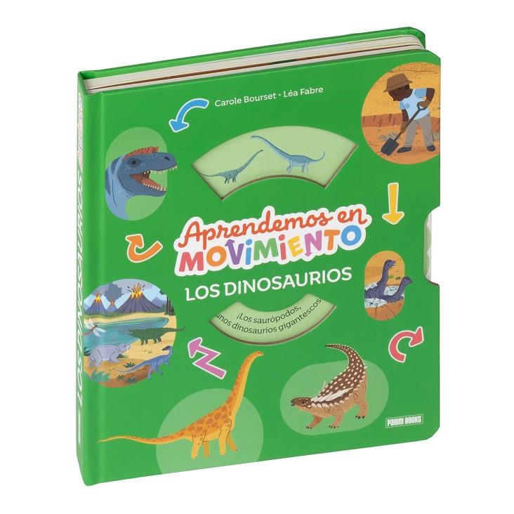 APRENDEMOS EN MOVIMIENTO, LOS DINOSAURIOS | 9788410518681 | BOURSET, CAROLE | Galatea Llibres | Llibreria online de Reus, Tarragona | Comprar llibres en català i castellà online