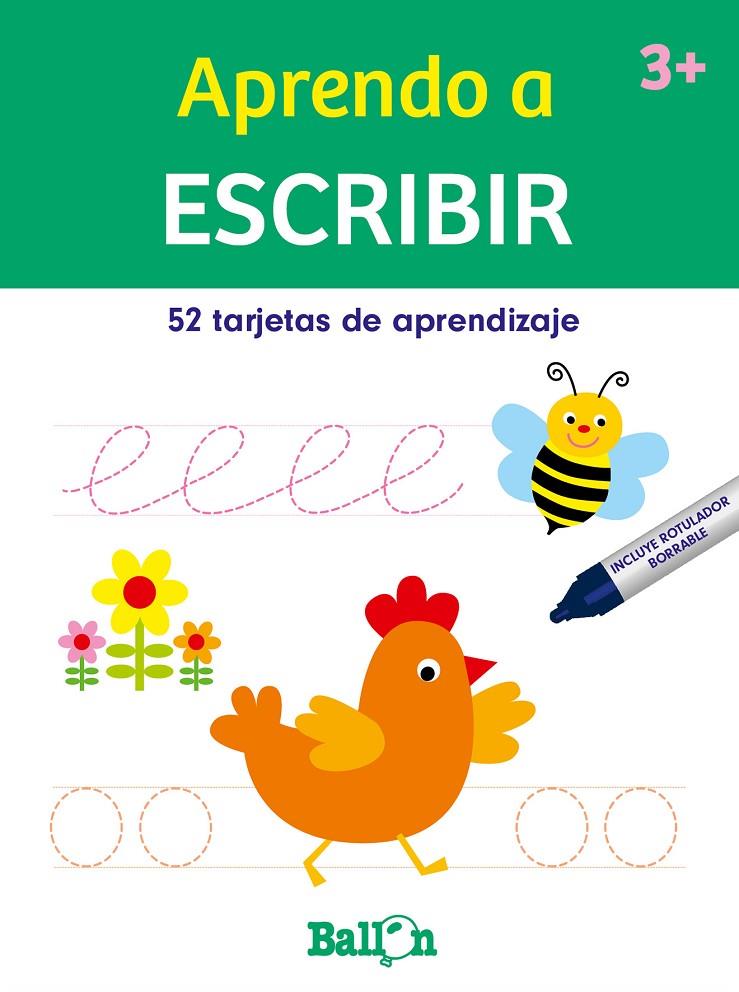 APRENDO A ESCRIBIR-TARJETAS BORRABLES | 9789403225760 | BALLON | Galatea Llibres | Librería online de Reus, Tarragona | Comprar libros en catalán y castellano online