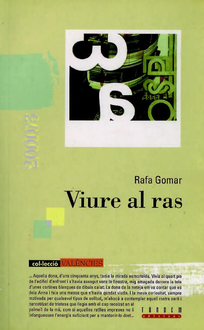 VIURE AL RAS | 9788481313215 | GOMAR, RAFA | Galatea Llibres | Llibreria online de Reus, Tarragona | Comprar llibres en català i castellà online