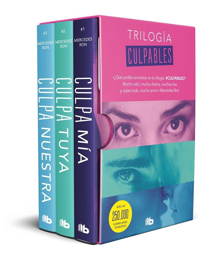 PACK TRILOGIA CULPABLES (CULPA MÍA | CULPA TUYA | CULPA NUESTRA) | 9788413144375 | RON, MERCEDES | Galatea Llibres | Llibreria online de Reus, Tarragona | Comprar llibres en català i castellà online
