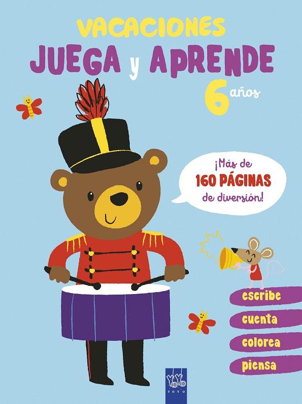 VACACIONES. JUEGA Y APRENDE. 6 AÑOS | 9788408206088 | Galatea Llibres | Librería online de Reus, Tarragona | Comprar libros en catalán y castellano online