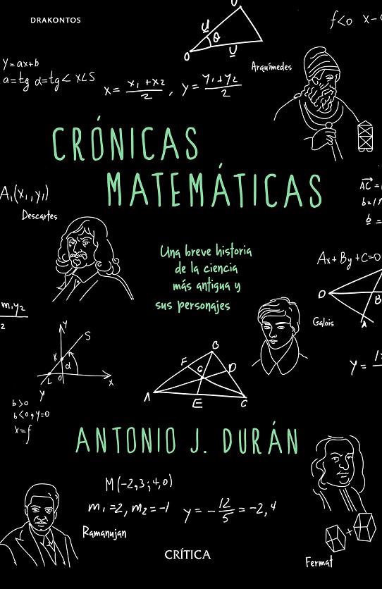 CRÓNICAS MATEMÁTICAS | 9788417067755 | DURÁN, ANTONIO J. | Galatea Llibres | Llibreria online de Reus, Tarragona | Comprar llibres en català i castellà online