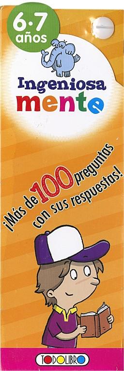 INGENIOSAMENTE 6- 7 | 9788490375709 | AA.VV. | Galatea Llibres | Librería online de Reus, Tarragona | Comprar libros en catalán y castellano online