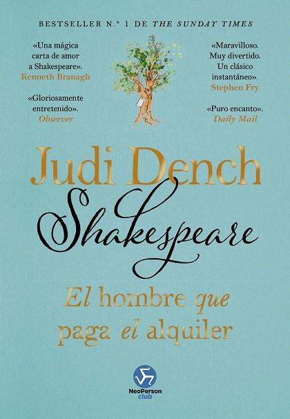 SHAKESPEARE, EL HOMBRE QUE PAGA EL ALQUILER | 9788419509390 | DENCH, JUDI/O’HEA, BRENDAN | Galatea Llibres | Librería online de Reus, Tarragona | Comprar libros en catalán y castellano online