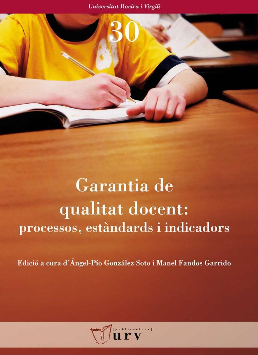 GARANTIA DE QUALITAT DOCENT | 9788484241447 | HAUG, GUY | Galatea Llibres | Llibreria online de Reus, Tarragona | Comprar llibres en català i castellà online