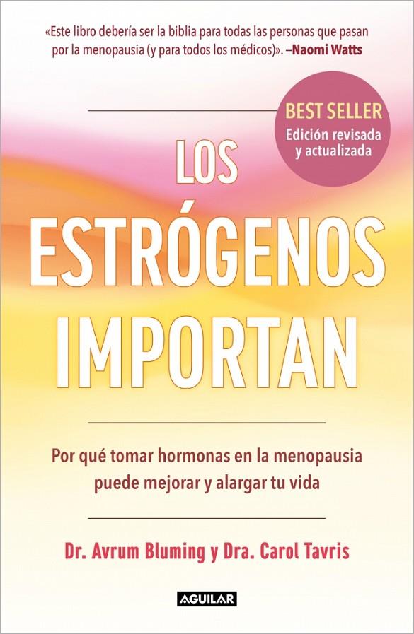 LOS ESTRÓGENOS IMPORTAN | 9788403526402 | BLUMING, AVRUM/TAVRIS, CAROL | Galatea Llibres | Llibreria online de Reus, Tarragona | Comprar llibres en català i castellà online