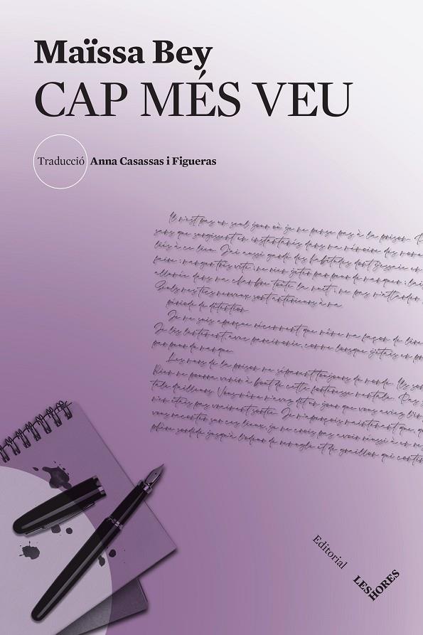 CAP MES VEU | 9788412398120 | MAISSA BEY | Galatea Llibres | Librería online de Reus, Tarragona | Comprar libros en catalán y castellano online