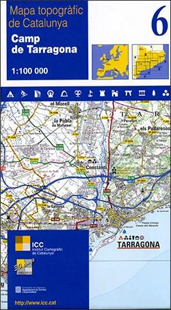 CAMP DE TARRAGONA 1:100.000-ICC | 9788439389019 | Galatea Llibres | Llibreria online de Reus, Tarragona | Comprar llibres en català i castellà online