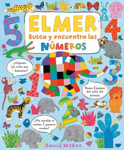 BUSCA Y ENCUENTRA LOS NÚMEROS DE ELMER | 9788448863418 | MCKEE, DAVID | Galatea Llibres | Llibreria online de Reus, Tarragona | Comprar llibres en català i castellà online