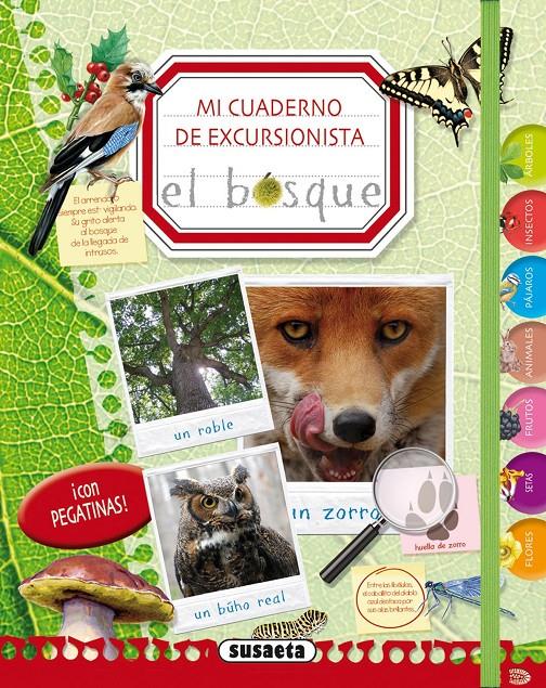 MI CUADERNO DE EXCURSIONISTA EL BOSQUE | 9788467730036 | Galatea Llibres | Librería online de Reus, Tarragona | Comprar libros en catalán y castellano online