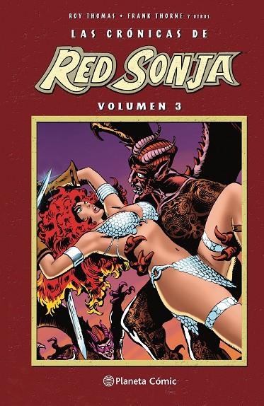 CRÓNICAS DE RED SONJA 3/4 | 9788413410548 | THOMAS, ROY/THORNE, FRANK | Galatea Llibres | Llibreria online de Reus, Tarragona | Comprar llibres en català i castellà online